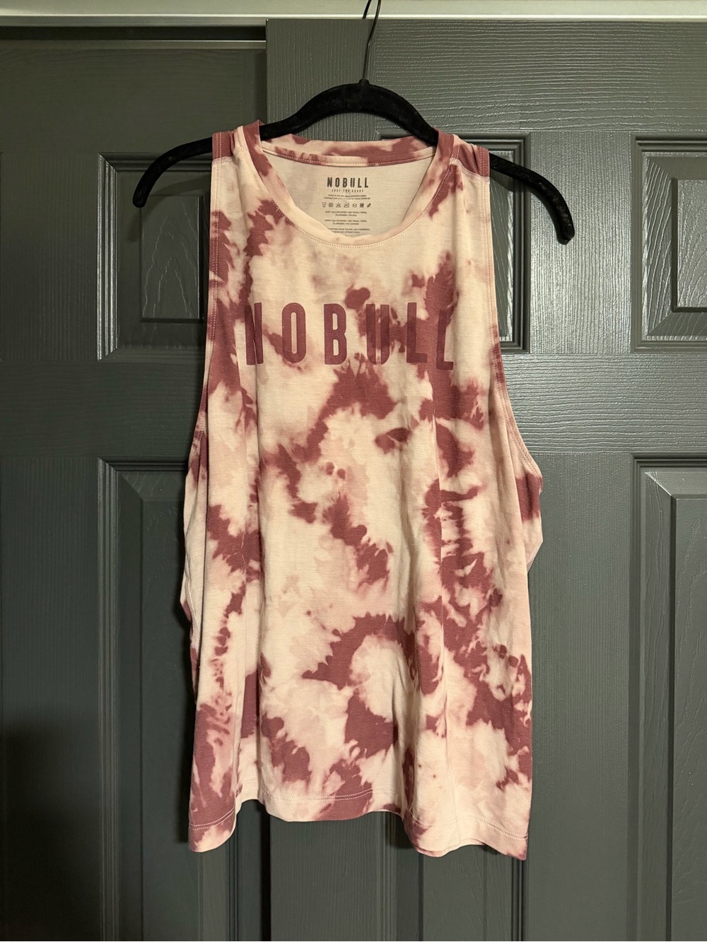 NOBULL Women's Rose Tie-Dye Muscle Tank